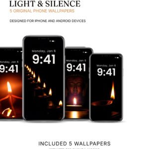 Light & Silence - Phone Wallpaper Pack