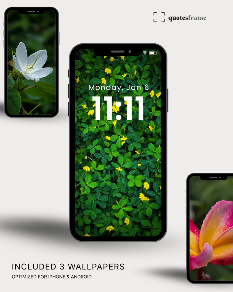 Wild Bloom – Flower Phone Wallpaper Collection